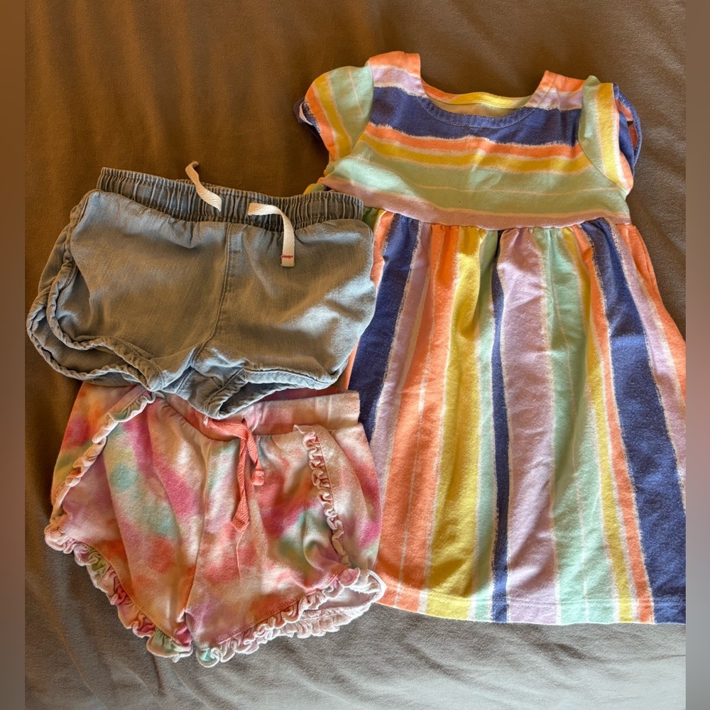 Bundle of 6 18 Month Girl Clothes GUC Spring and Summer